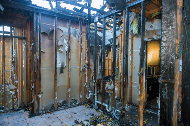 Professional Fire Damage Repair technician working in Chandler, AZ